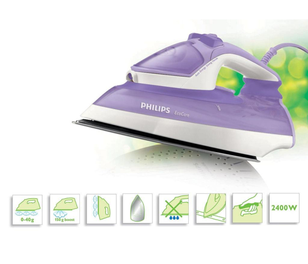 Philips EcoCare GC 3740/32 2400W fioletowe - 157977 - zdjęcie 9